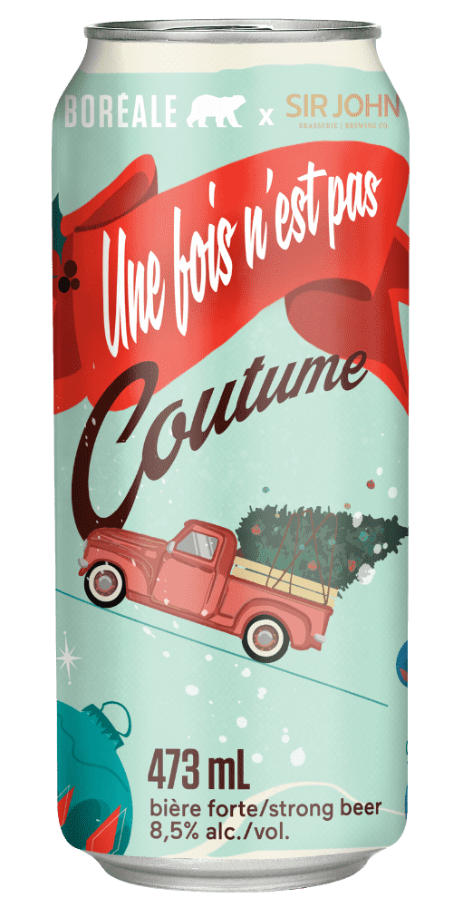 Borealex Sir John Biere Episode Decembre Une fois nest pas coutume Canette